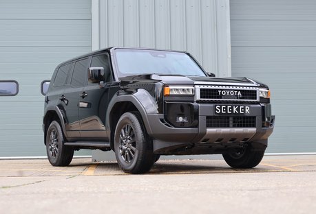 Toyota Land Cruiser COMMERCIAL Ask about OEM rear seat conversion by Seeker UK