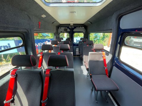 Peugeot Boxer L3H2 17-Seat Lightweight Non-D1 minibus with A/C, Cruise, Nav, Sensors, Tel 36