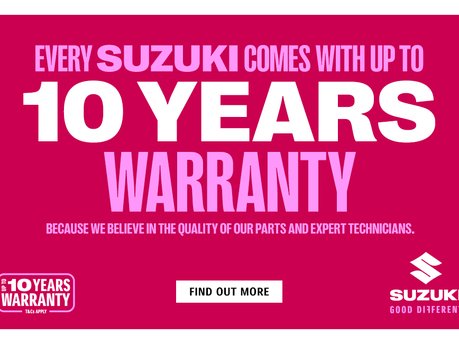 Suzuki 10 Years Warranty