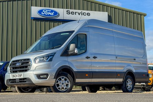 Ford Transit JUMBO XLWB L4H3 High Roof Limited MHEV 350 Air Con Sensors EURO 6
