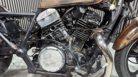Kawasaki VN 750 VULCAN 750 1984 PROJECT CHOP BREAKER PARTS BIKE 750CC CRUISER 13