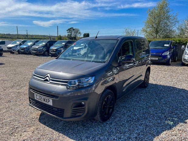 Citroen Berlingo SWB L1H1 Driver 1000 Air Con Alloys Camera Nav Sensors EURO 6 NO VAT 2