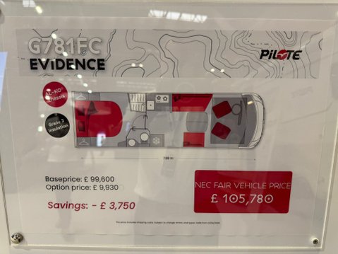 Pilote G781FC Evidence 2026 MODEL 17