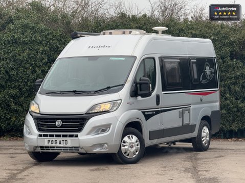 Hobby Vantana Fiat|2 Berth|4 Belt|Rear Tranverse Bed|Awning|Solar Panel|TV Ariel 32
