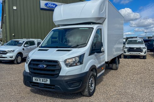 Ford Transit Luton XLWB L4H1 Low Roof Leader 350 Ecoblue Tail Lift SELECT