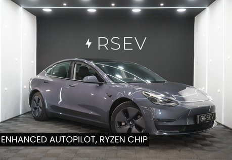 Tesla Model 3 LONG RANGE AWD Enhanced Autopilot AutoPark & Summon Ryzen GROK 1 Owner VATQ