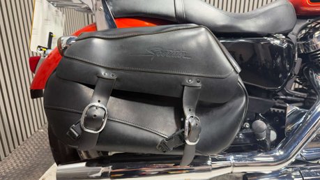 Harley-Davidson Sportster 1200 XL1200C 2011 ONLY 7K NEW MOT CUSTOM CRUISER BIKE 20