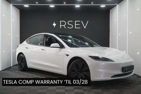 Tesla Model 3 RWD GROK AI Rear Screen Heated & Vented Seats Premium Sound One Owner VAT Q 