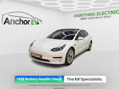 Tesla Model 3 (Sold) Saloon 4dr Electric Auto RWD (241 bhp)