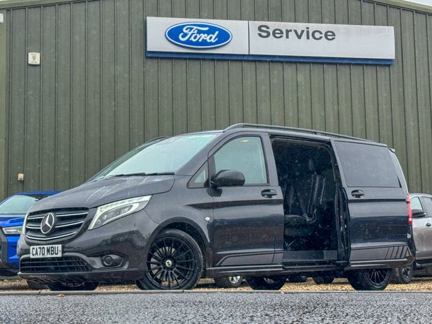 Mercedes-Benz Vito Crew Cab AUTO LWB L2H1 Sport 119 Camera Nav Sensors EURO 6 1