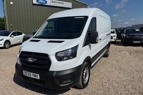 Ford Transit LWB L3H2 Medium Roof Leader 350 Sensors EURO 6 (CAT S Insurance Loss)