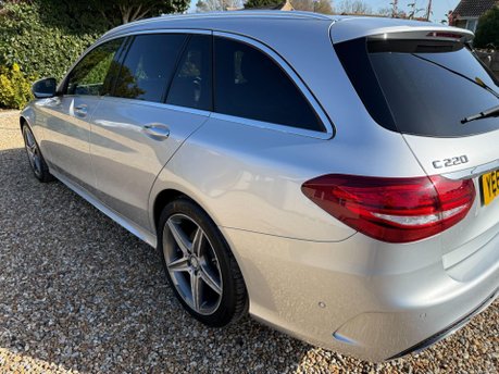 Mercedes-Benz C Class 2.1 C220 BlueTEC AMG Line G-Tronic+ Euro 6 (s/s) 5dr 12