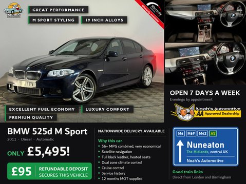 BMW 5 Series 525D M SPORT 2