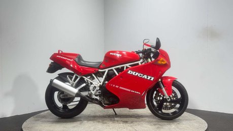 Ducati 750 1992 18K RUNNING PROJECT BIKE CLASSIC 6750 VTWIN CARBED 1