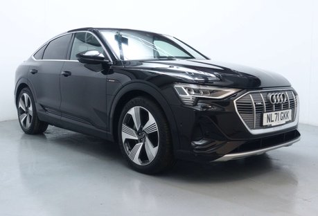 Audi E-Tron 55 S line Sportback 5dr Electric Auto quattro 95kWh (11kW Charger) (408 ps)