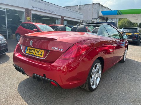 Peugeot 308 1.6 THP GT Convertible 2dr Petrol Manual Euro 5 (156 ps) 6