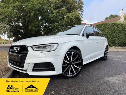 Audi A3 2.0 TFSI Black Edition Sportback S Tronic quattro Euro 6 (s/s) 5dr