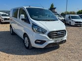 Ford Transit Custom Crew Cab AUTO SWB L1H1 Limited 320 A/C Alloys Cam Nav Sensors EURO 6 5