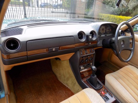 Mercedes-Benz W123 230 CE Pillarless Coupe 11
