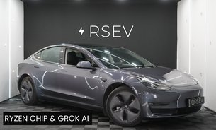 Tesla Model 3 LONG RANGE AWD Ryzen with GROK AI One Owner Heat Pump Adaptive LEDs VAT Q 1
