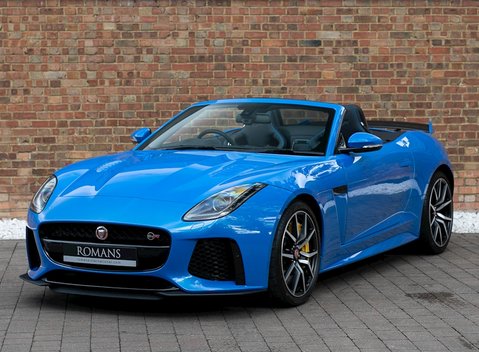 Jaguar F-Type SVR Convertible 4
