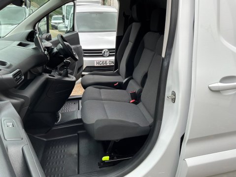 Peugeot Partner 1.5 BlueHDi 1000 Asphalt Premium + Standard Panel Van SWB Euro 6 (s/s) 5dr 13