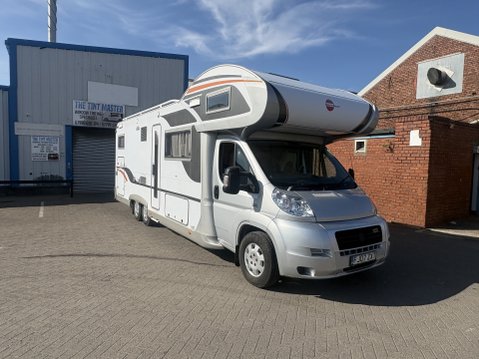 Burstner Argos 748-2 6 berth, large garage, tag axle, race van race truck 20