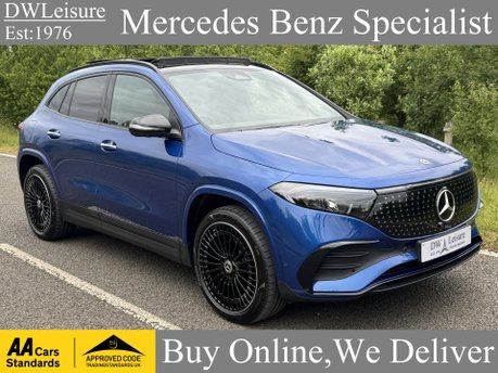 Mercedes-Benz EQA EQA 300 4Matic AMG Line Premium Plus Auto Electric 66 KWH PAN ROOF/HEADS UP