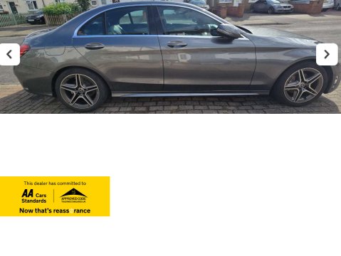 Mercedes-Benz C Class 1.5 C 200 AMG Line Auto 4dr 1