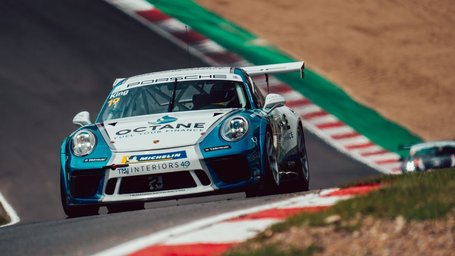 Harry King Battles Hard For Brands Hatch Podium