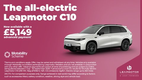 Meet Leapmotor at Glenford. Electric, Evolved 8