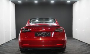 Tesla Model 3 LONG RANGE AWD White Interior Red Multi-coat Ryzen GROK AI One Owner VAT Q 10