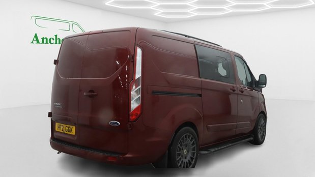 Ford Transit Custom Crew Cab SWB L1H1 Low Roof Limited 300 Air Con Alloys Sensors EURO 6 4