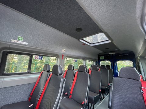 Peugeot Boxer BLUE HDI 440 L4H2 17SEAT LIGHTWEIGHT MINIBUS with Telescopic ramps. Euro 6 31