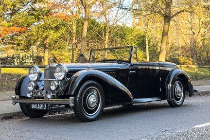 Alvis 4.3 Litre Short Chassis Concealed Drophead Coupe by Whittingham and Mitchel 1