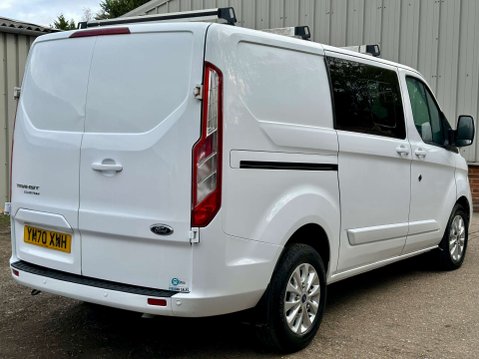 Ford Transit Custom 2.0 300 EcoBlue Limited Crew Van L1 H1 Euro 6 (s/s) 5dr (6 Seat) 5