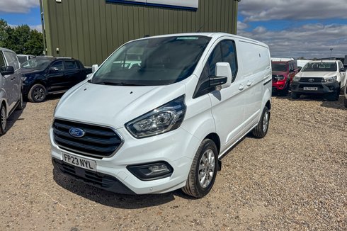 Ford Transit Custom SWB L1H1 Low Roof Limited 280 Air Con Alloys Sensors Cam EURO 6
