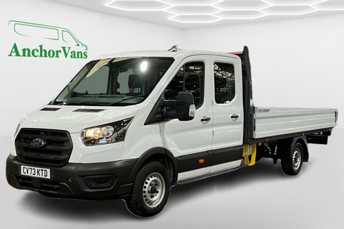 Ford Transit XXLWB L5 Dropside Crew Cab Leader 350 EURO 6