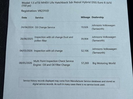Volkswagen Golf 1.5 eTSI MHEV Life Hatchback 5dr Petrol Hybrid DSG Euro 6 (s/s) (150 ps) 27