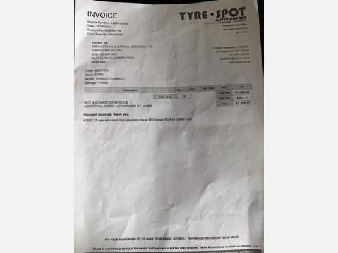 Ford Transit Connect 1.5 TDCi 210 Panel Van 5dr Diesel Manual L2 H1 (119 g/km, 118 bhp) 38