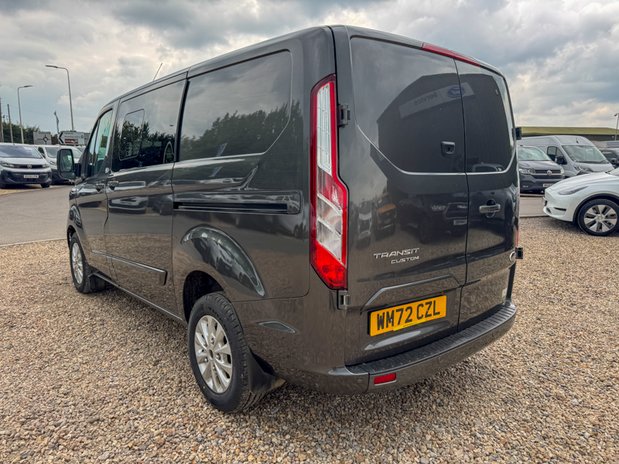 Ford Transit Custom Crew Cab AUTO SWB L1H1 Low Roof Limited 320 Air Con Alloys Nav Euro 6 11