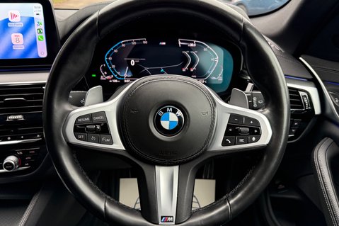 BMW 5 Series 520D M SPORT TOURING -FULL SERVICE HISTORY -TWIN DASHCAMS -GHOST -BIG AUDIO 7