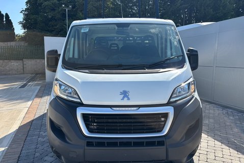 Peugeot Boxer 335 2.2 Hdi 130 ps Crew Cab Tipper - Air Con - Ex MOD 10