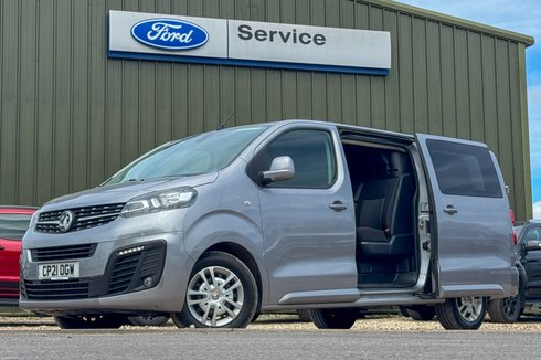 Vauxhall Vivaro Crew Cab LWB L2H1 Low Roof Sportive 2900 Air Con Sensors EURO 6 NO VAT