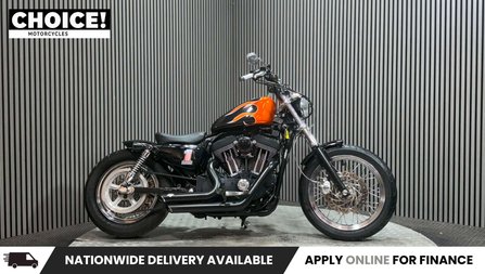 Harley-Davidson Sportster 1200 XL 2005 27K CUSTOM CRUISER BIKE NEW MOT 1200CC