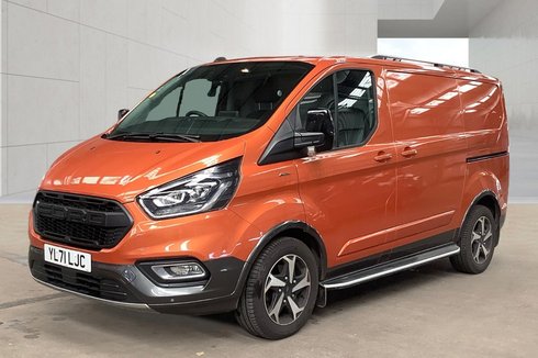 Ford Transit Custom AUTO SWB L1H1 Low Roof 300 Air Con Alloys Sensors Cam EURO 6