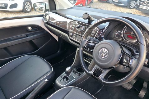 Volkswagen Up HIGH UP.. AUTOMATIC.. GLASS E/SUNROOF.10 MAIN DEALER SERVICES..ONE OWNER..  16