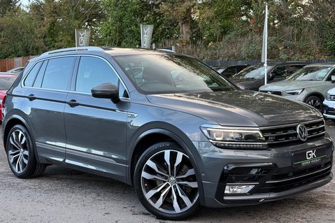Volkswagen Tiguan R-LINE TDI BMT 4MOTION DSG -RARE LEATHER -DYNAUDIO -TOWBAR -APPLE CARPLAY  1
