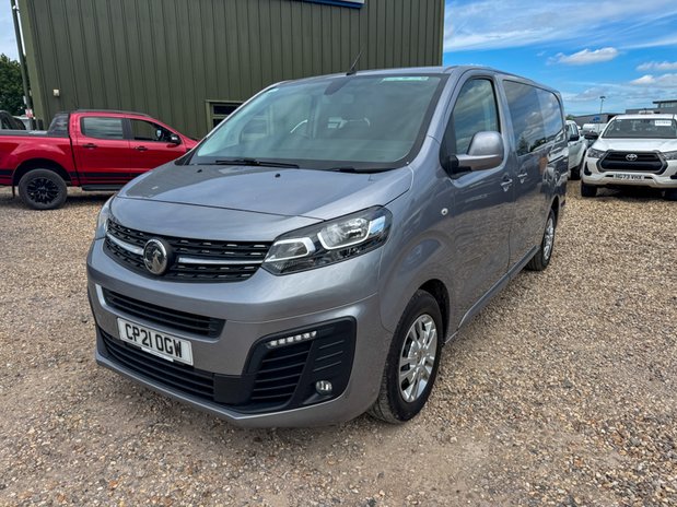 Vauxhall Vivaro Crew Cab LWB L2H1 Low Roof Sportive 2900 Air Con Sensors EURO 6 NO VAT 3