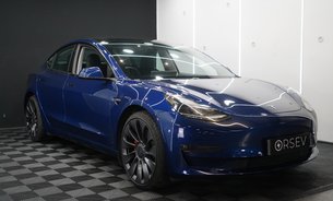 Tesla Model 3 Performance Now with GROK AI Ryzen Chip  20" Uberturbine Wheels One Owner  7